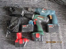 2 St. Akkuschrauber  BOSCH  GBM12 VES-3/ PSR 12 VE-2   12V  Grün