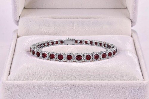 Natürlicher rubin diamant - natürlicher,