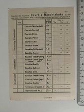 Bestellkarte tabak werbung - bestellkarte, tabak-werbung