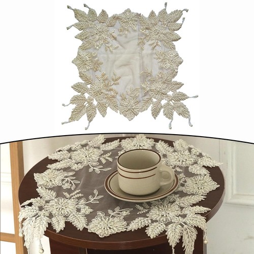 Tischdecke aus spitze mit für - spitze,