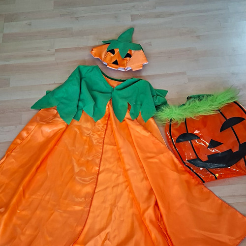 Halloween kürbis umhang - halloween,