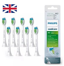 8 Stück/Set Philips Sonicare W2 Optimal White Zahnbürstenköpfe Weiß Kostenlose Lieferung