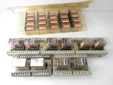 30x Simens 24 Volt Kammrelais V23154-D0726-B110 + Sockel