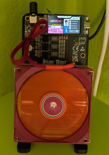 Nerdqaxe solo bitcoin miner - solo,
