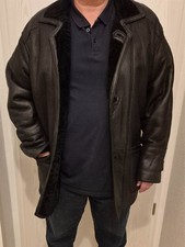 Lederjacke Herren schwarz Gr