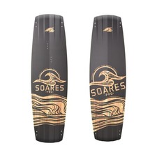 F2  Kiteboard Manoel Soares Promodel Wood Board 140 cm Schwarz 2024/25