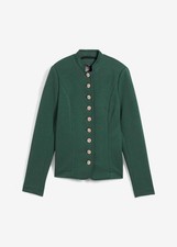 Trachten-Jacke Gr. 48 Mattgrün Damen Langarmjacke Blazer Neu