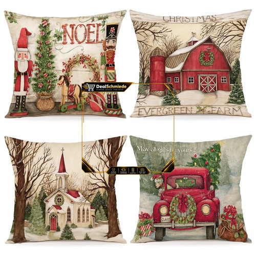 Kissenbezug weihnachten 50x50 - kissenbezug,