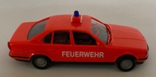 BMW 525i, E 34 Modellauto Herpa 1:87, Feuerwehr, Ende 80er Jahre,