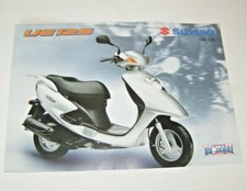 Prospekt / Broschüre Suzuki Motorroller UE 125 - Ausgabe 2001