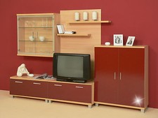 Wohnwand Anbauwand Schrankwand