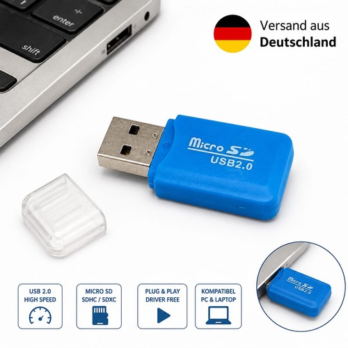 Usb micro sd - 2.0, kartenleser