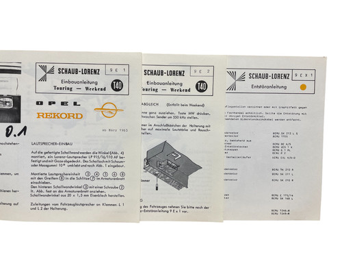 Original einbau anleitung - einbau,