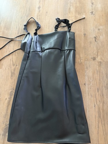 Damen lederkleid 36 s - damen, h&m