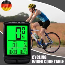 Kabellos Funk Fahrradcomputer.LCD Fahrrad Tachometer Radfahren Kilometerzähler..