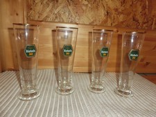 4 Biergläser, Altbier-Gläser, von "Diebels"