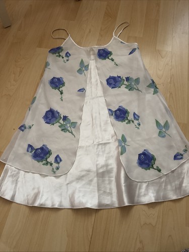 Satin nachthemd nachtkleid - satin, gr
