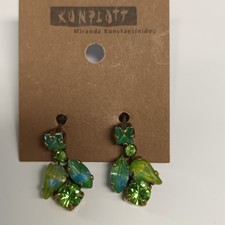 Konplott Ohrstecker Ballroom "grün"