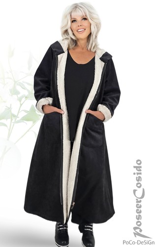 Lagenlook cord webpelz - cord,