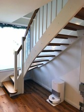 Treppe Massivholztreppe 1/4