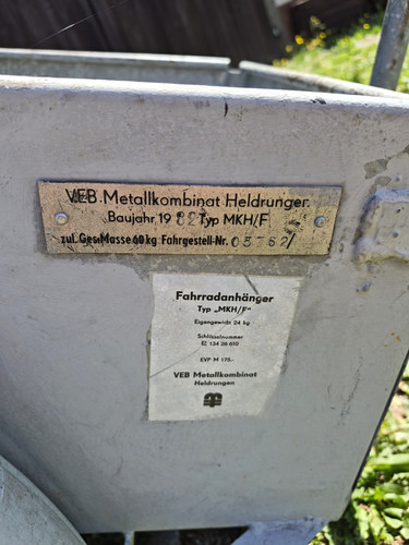 Veb metallkombinat heldrungen - veb,