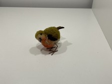 Steiff Tier Rotkehlchen 7 cm ohne Knopf und ohne Fahne. Top Zustand