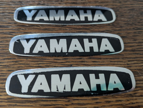 Original yamaha silber alu - 3x,