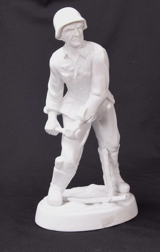 Porzellanfigur wehrmacht - porzellanfigur,
