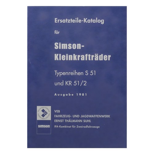 Simson ersatzteilkatalog - simson,