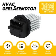 Gebläseregler Vorwiderstand