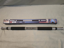 Crivit Türreck Klimmzugstange verstellbar 63–103 cm – Türrahmenstange Fitness