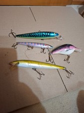 Wobbler Kunstköder Angelzubehör alt vintage Köder