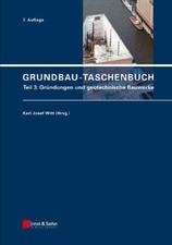 Grundbau-Taschenbuch: Teil 3: Gründungen und geotechnische Buch Ernst & Sohn