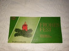 DDR Schokoladenpapier Konsum Lebensmittel VEB Rotstern Saalfeld