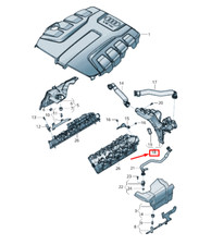 NEW AUDI Q7 4M ENGINE CYLINDER