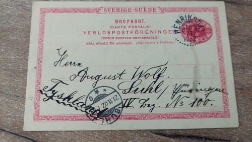 Schweden postkarte - -,