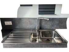 Küchenspüle edelstahl mit Abtropffläche - NICHT die Küche!!!