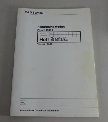 Werkstatthandbuch passat b3 - werkstatthandbuch,