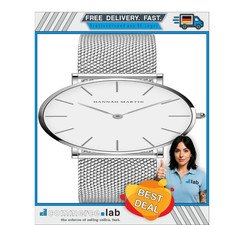 Edelstahl Uhren | Ultradünne Analog Quarz | Mesh-Design