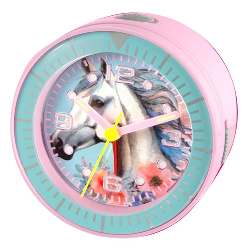Kinder wecker rosa pferd - kinder,