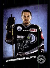 Gschmeissner Valentin SC Riessersee 2015-16 Autogrammkartel Eishockey + A 165302