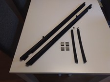 Mercedes W210 Orig. Fond Rollos incl. Befestig. für Limo. Heck Türen RAR SELTEN