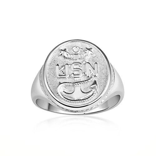 Silber navy anker offiziell - silber,