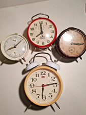 Konvolut Wecker 4st Defekt Junghans / Mauthe /  Meister Anker 