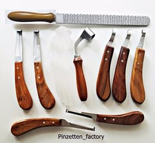 9 Teilige Hufmesser/Huf Raspel