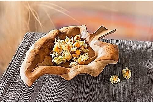 Holzschale schale blatt - holzschale,