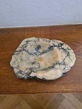 Vintage Alabaster Marmor Gross Aschenbecker Aus Italien Handgefertigt Original