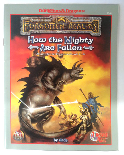 How the mighty are fallen - fallen, ad&d