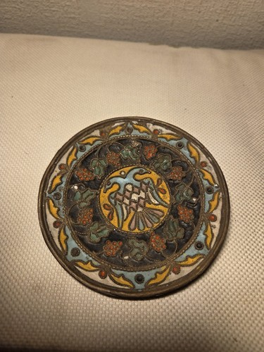 Cloisonné-Emaille-Teller