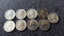 USA Quarter Dollar , 1941,42,44,66,68,69,71,84